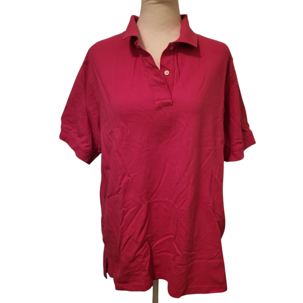 Unbranded Polo Shirt Pink sz XL